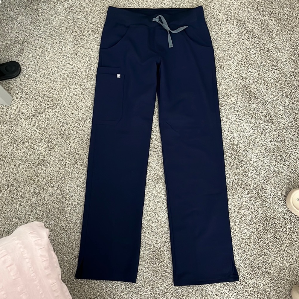 Fig navy blue scrub pants only